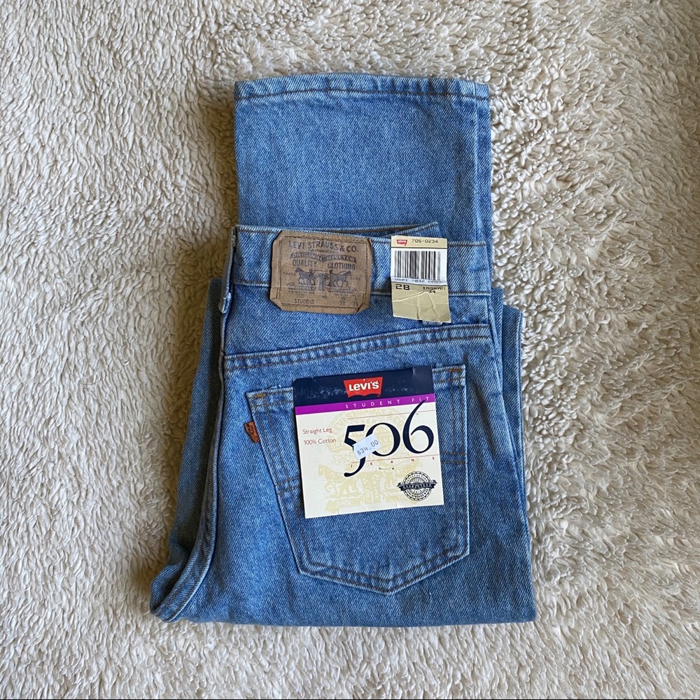 ☆ Deadstock Vintage Light/Medium Wash Levi’s 506 ☆